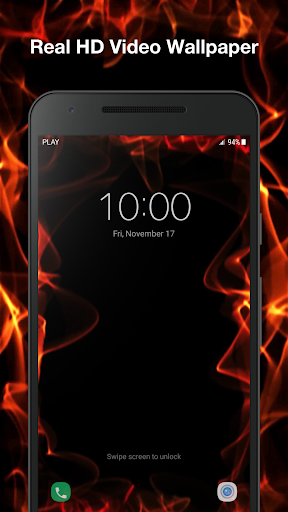 Fire Frame Live Wallpaper Pro Screen 2