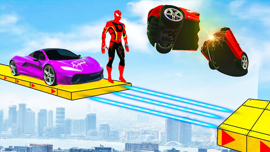 Super Car Stunts - Car Games Crazy Ramp Car Stunt 2.5 Screenshots 12