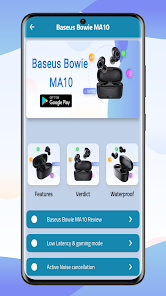 Baseus Bowie MA10 Guide - Apps en Google Play