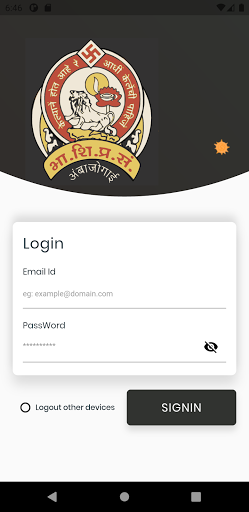 Android application BSPS Samiti screenshort