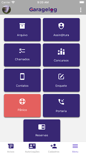 Garagelog Screen 3