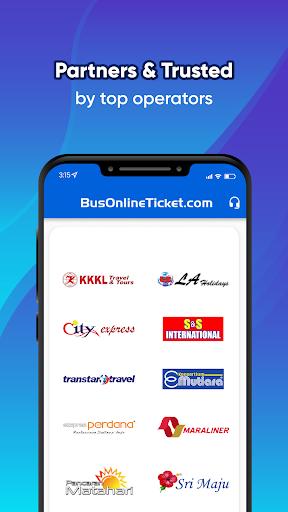 Android application BusOnlineTicket.com - MY & SG screenshort