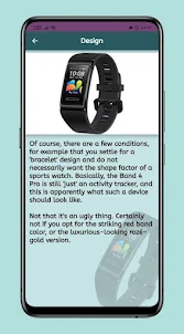 Huawei Band 4 Pro watch Guide