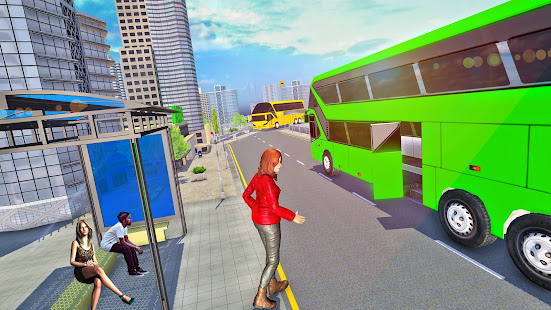 Modern City Passenger Coach Bus Racing Simulator