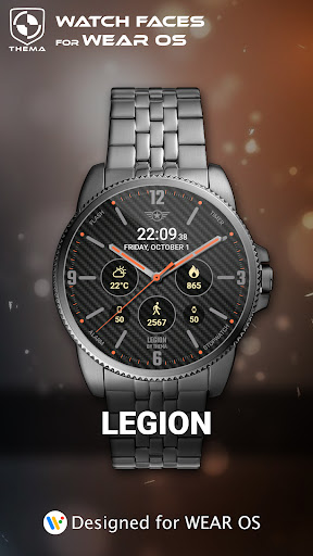 Android application Legion Watch Face screenshort