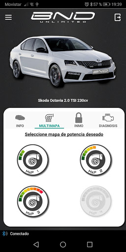 Android application SwitchmApp EVO screenshort