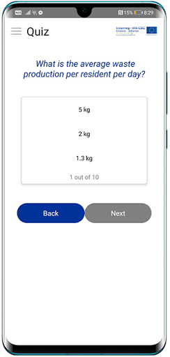Internet of Bins Screen 3