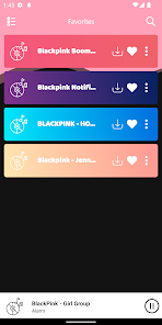 Captura de Pantalla 6 K-POP BLACKPINK Ringtones android