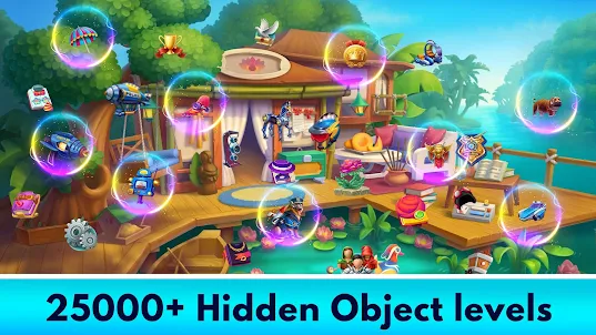 Hidden Object World Map