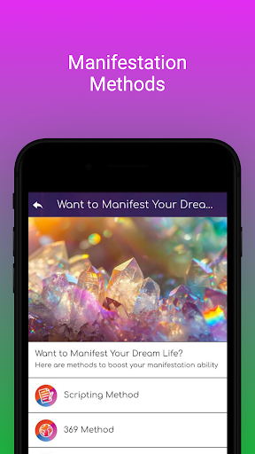 Manifest Miracle Screen 3