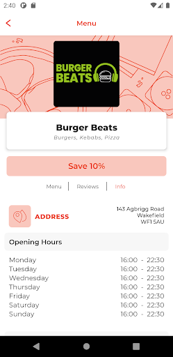 Burger Beats WF1 Screen 2