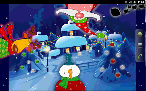 Android application Sweet Christmas Wallpaper screenshort