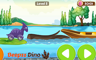 Car game for Kids - Dino cars