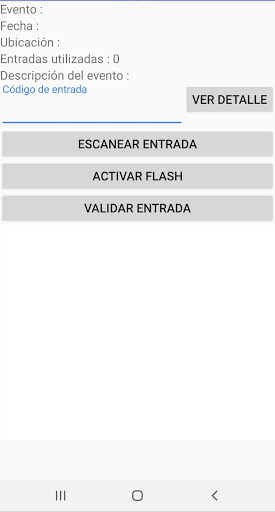 MasQueControl - Acceso a event Screen 2