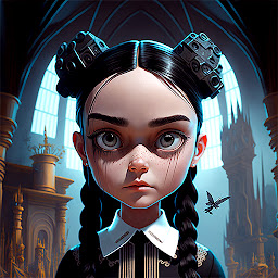 Gambar ikon Wednesday Addams Wallpaper 4K