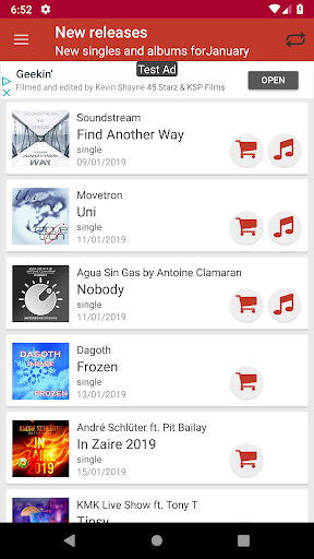 The Eurodance Encyclopaedia Screen 2