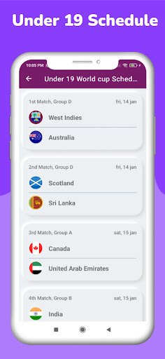 Under 19 World Cup 2022