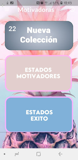 Android application MOTIVACIÓN Y POSITIVISMO screenshort
