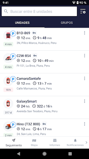 Android application Global GPS Perú - Pro screenshort