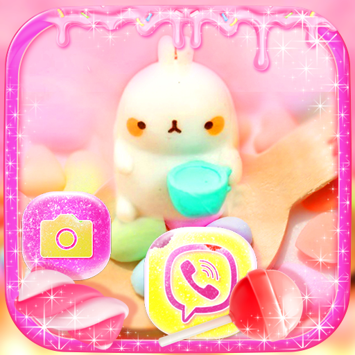 Candy Launcher Theme logo