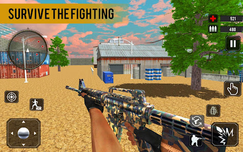 Captura 16 Counter Terrorist Gun 3D Game android