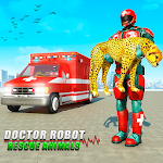 Cover Image of ดาวน์โหลด Doctor Hero Robot Rescue Game  APK