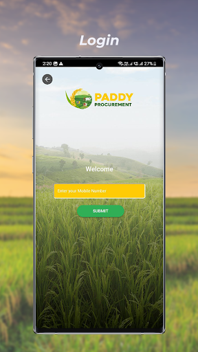 Paddy Procurement Screen 2