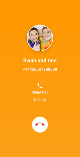 Android application chat with neo et swan screenshort