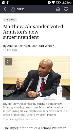 Anniston Star Screen 2