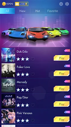 KPOP RACING: MUSIC & CARS - Screenshot 1