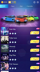 Captura de Pantalla 1 KPOP RACING: MUSIC & CARS android