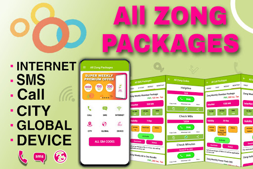Zong Internet Packages 2023 screenshot 1