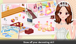 screenshot of Girl Doll House - Room Design