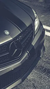 Mercedes AMG Logo Wallpaper 4K