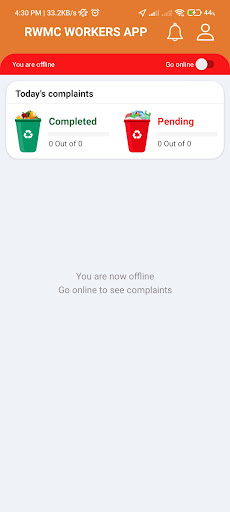 RWMC Supervisor App Screen 3