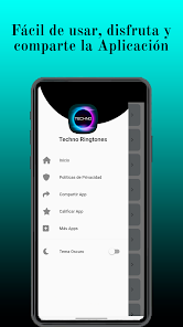 Captura de Pantalla 2 Tonos de Musica Techno android