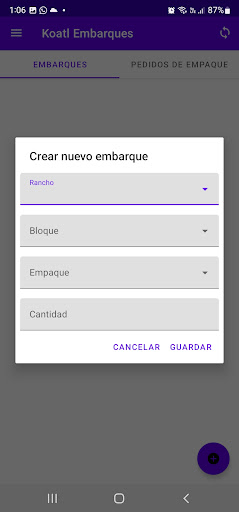 Koatl Embarques Screen 2