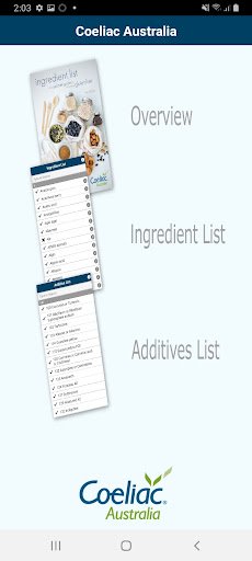 Coeliac Australia Screen 2