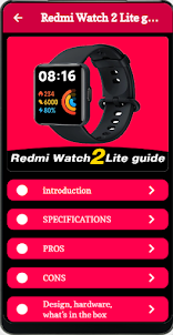 Redmi Watch 2 Lite guide
