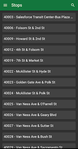 Golden Gate Transit Screen 2