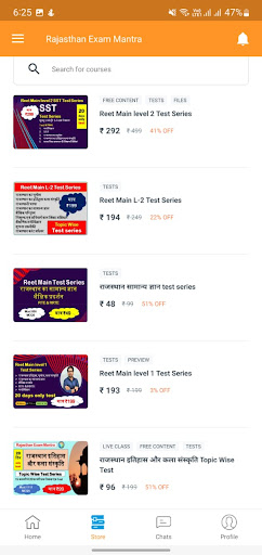 Rajasthan Exam Mantra Screen 3
