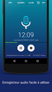 Hi-Q MP3 Voice Recorder (Demo) Capture d'écran