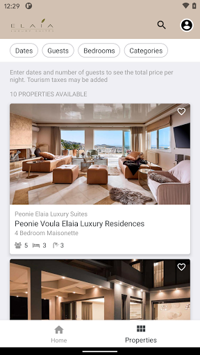 Elaia Luxury Suites Screen 2