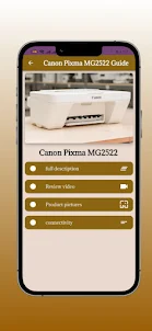 Canon Pixma MG2522 Guide