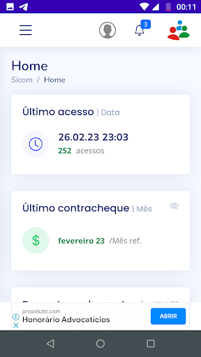 SICOM Screen 3