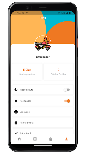 MobilerTeste Delivery Driver Screen 3