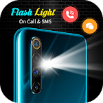 Cover Image of Descargar Flashlight on Call and SMS- Flash Alert 1.0 APK