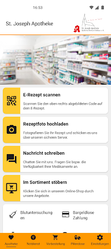 Android application St.Joseph Apotheke screenshort
