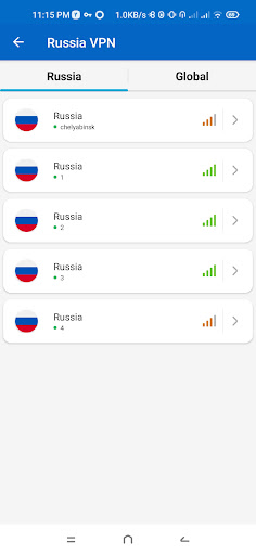 Russia VPN - Fast & Secure Screen 3
