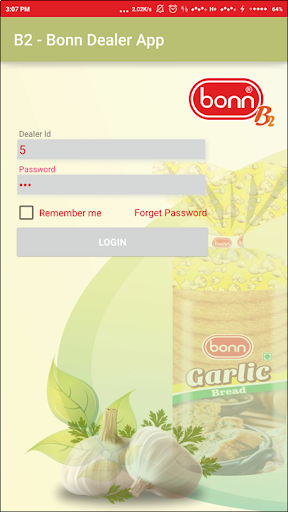 Android application B2 - Bonn Dealer App screenshort
